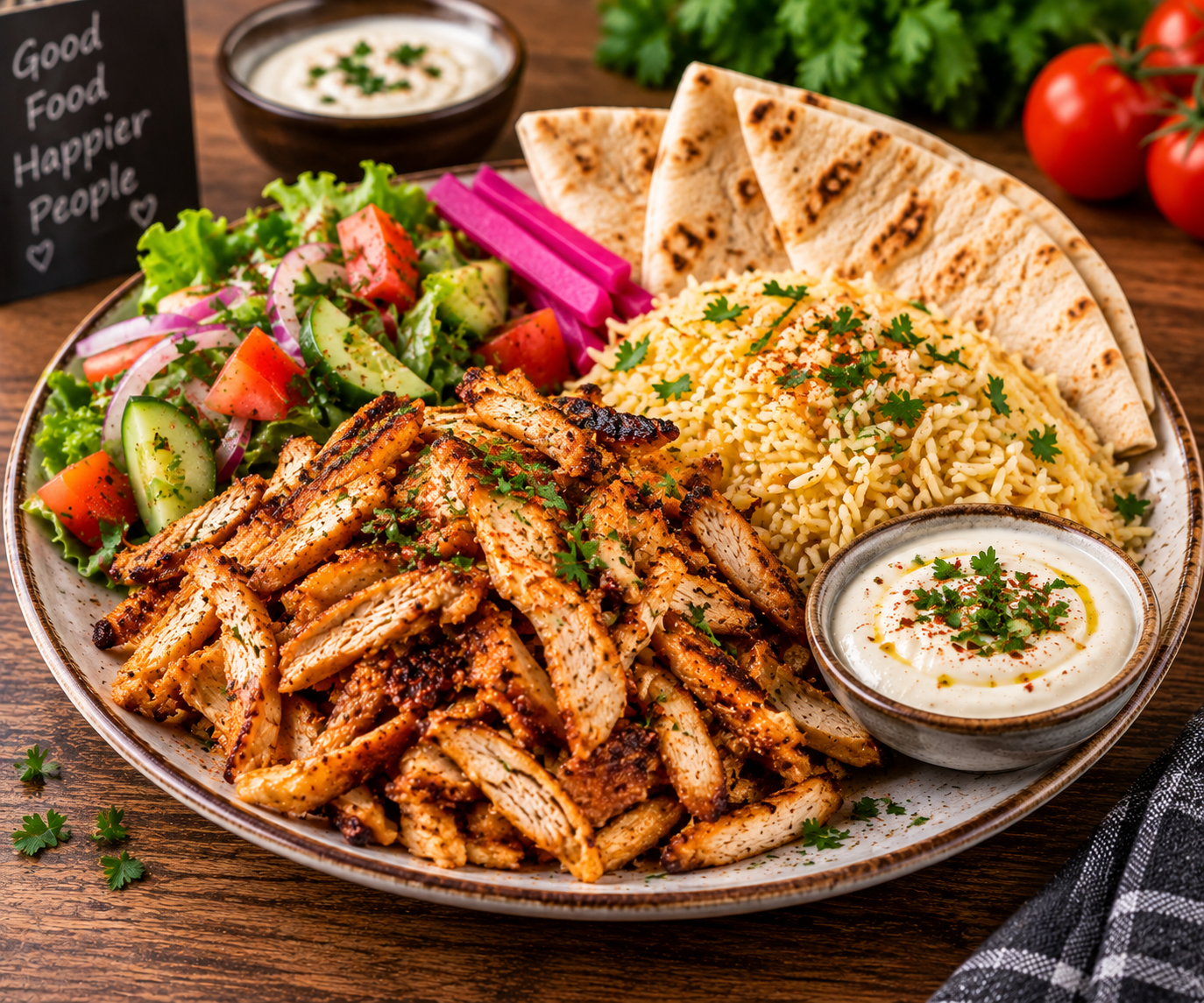 Chicken Shawarma Plate